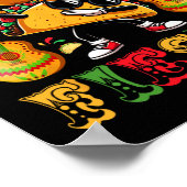 Let's Fiesta Cinco De Mayo Dabbingタコキッズボーイズ ポスター (角)
