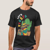 Let's Fiesta Cinco de Mayo Mexican Fiesta Cinco de Tシャツ (正面)