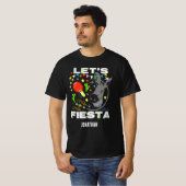 Let's Fiesta colorful party Tシャツ (正面フル)
