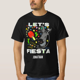 Let's Fiesta colorful party Tシャツ