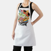 Let's Fiesta! Fun Tacos and Margarita Lover エプロン (インサイチュ)