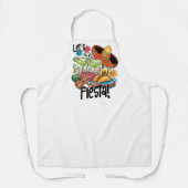 Let's Fiesta! Fun Tacos and Margarita Lover エプロン (正面)