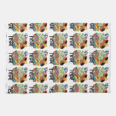 Let's Fiesta! Fun Tacos and Margarita Lover キッチンタオル (横)