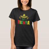 Let's Fiesta Holiday Mexico America Tシャツ (正面)