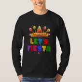 Let's Fiesta Mexican Fiesta Party Tシャツ (正面)