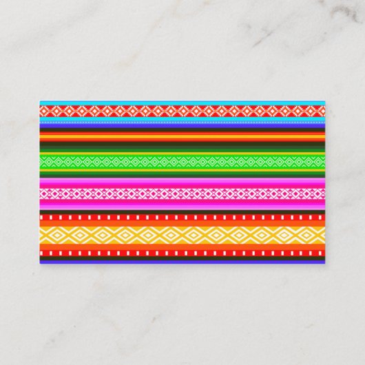 Let's Fiesta Water色の赤ちゃんシャワーおむつラッフル エンクロージャーカード (裏面)