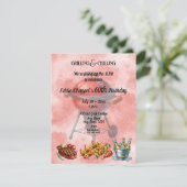 Let's Fire Up the Grille 60th Birthday Invitation 招待状 (スタンド正面)