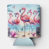 Let's Flamingleビーチパーティー 缶クーラー (裏面)