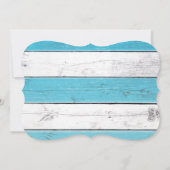 Let's Flamingle ストライプの Birthday Party招待 招待状 (裏面)