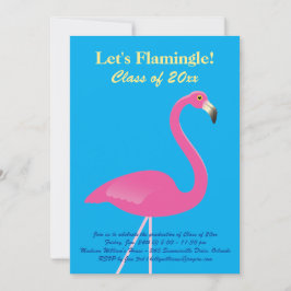 Let's Flamingle Class of 2019卒業 – 青 招待状