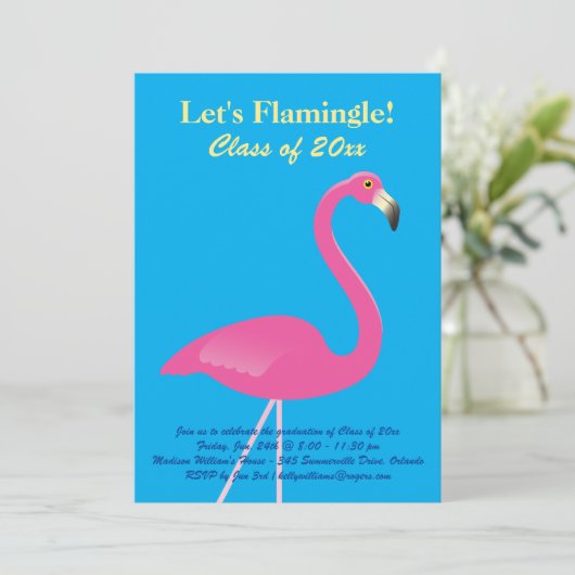 Let's Flamingle Class of 2019卒業 – 青 招待状 (スタンド正面)
