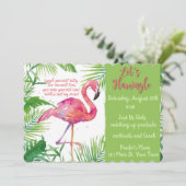 Let's Flamingle - Just Us Girls 案内状 (スタンド正面)