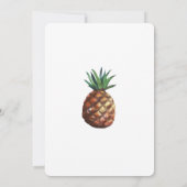 Let's Flamingle Pool Party Invitation 招待状 (裏面)