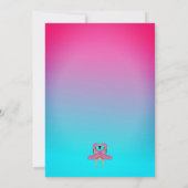 Lets Flamingle Summer Poolパーティー30th Birthday Inv 招待状 (裏面)