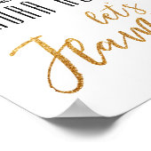 Let's Flamingle Waterカラー |ブライダルシャワーへようこそ ポスター (角)