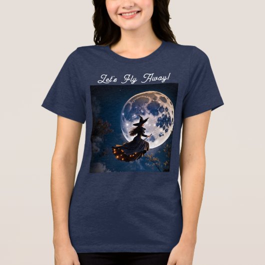 Let's Fly -遠くに Season of the Witch T-Shirt トライブレンドＴシャツ (正面)