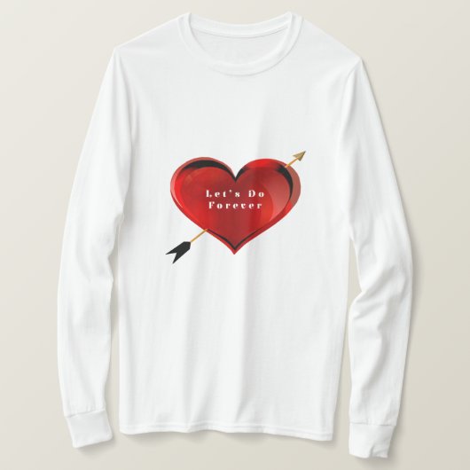 Let's Forever Shirt Tシャツ (デザイン正面)