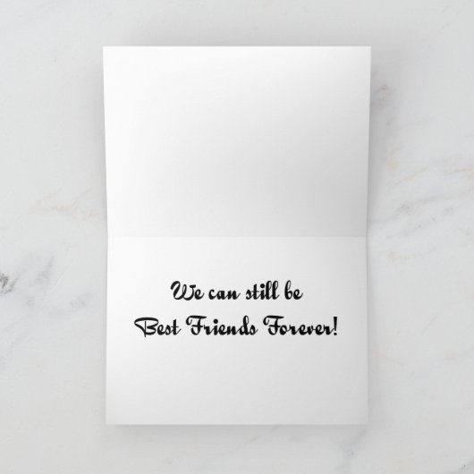 Let's Friends カード (内部)