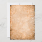 Let's Gather招待状、編集可能な感謝祭 招待状 (裏面)