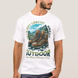 Let's Get失った: Outdoor Life for 自然愛好家 Tシャツ
