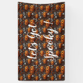 Let's Get 不気味 - Jack-O'-Lantern Halloween 横断幕 (縦)