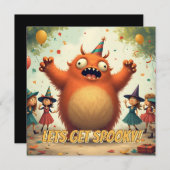 Let's Get – 可愛い不気味モンスターパーティーおもしろい (正面/裏面)