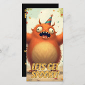 Let's Get – 可愛い不気味モンスターパーティーおもしろい (正面/裏面)