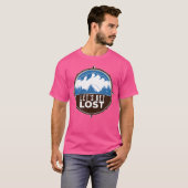 Let'S Get 失った - Camping Travel Tシャツ (正面フル)