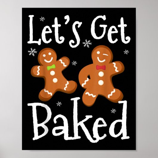 Let's Get Baked Cookie Baking Team Gingerbread Chr ポスター (正面)