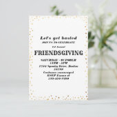 Let's Get Basted | 友人感謝祭のご招待 招待状 (スタンド正面)