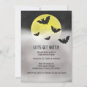 Let's Get Batty ハロウィンパーティー 招待状 (正面)