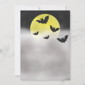 Let's Get Batty ハロウィンパーティー 招待状 (裏面)