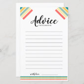 Let's Get Beachy Baby Showerアドバイス (正面/裏面)