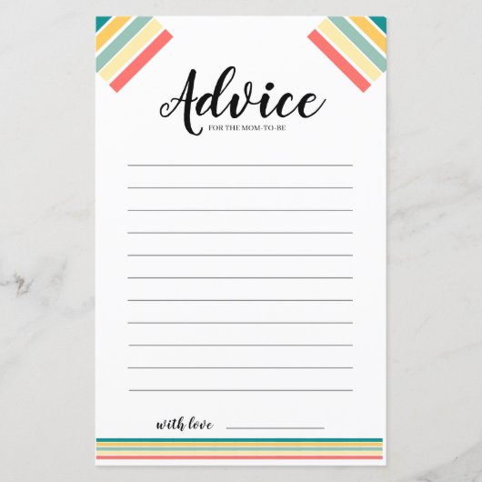 Let's Get Beachy Baby Showerアドバイス (正面)