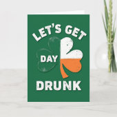 Lets Get Day Drunk Card カード (正面)