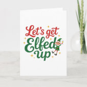 Let's Get Elfed Up カード (正面)