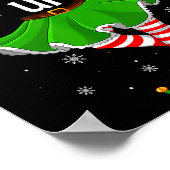 Let's Get Elfed Up Christmas Family Elf Squad Girl ポスター (角)