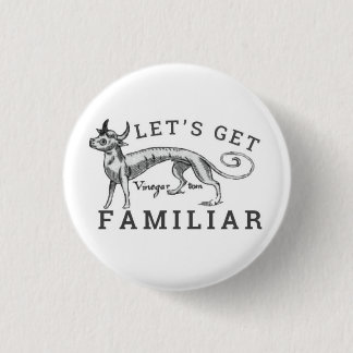 Let's get familiar button badge 缶バッジ