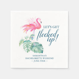 Let's Get Flocked Up カクテル スタンダードカクテルナプキン
