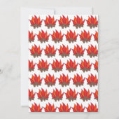 Let's Get Lit キャンプファイヤー バチェラーパーティー キャンプアウト 招待状 (裏面)