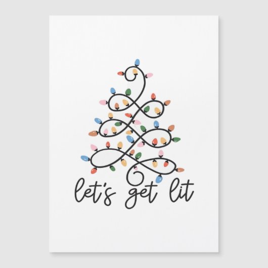 Let's Get Lit クリスマスツリーライト クラシック (正面)