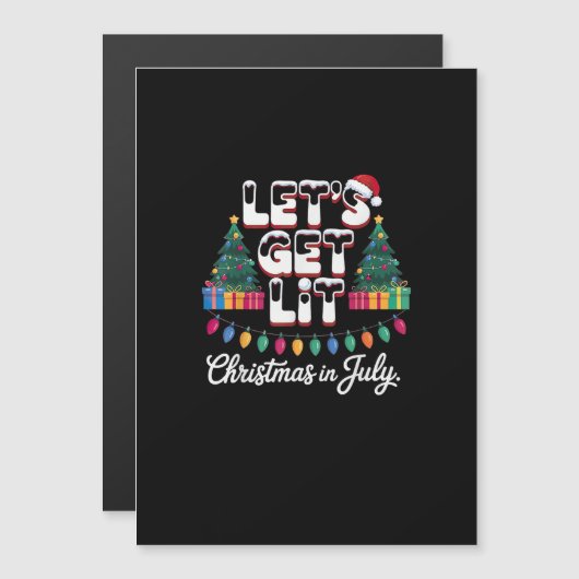 Let's Get Lit クリスマス (正面/裏面)