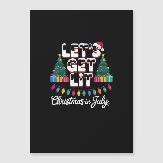 Let's Get Lit クリスマス (正面)