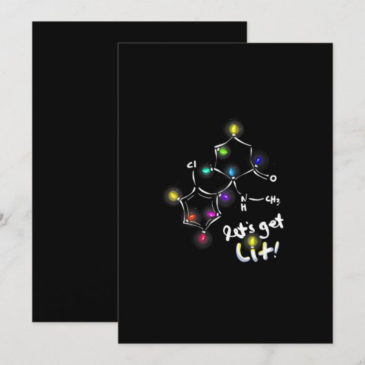 Let's Get Lit クリスマス ケタミン (正面/裏面)