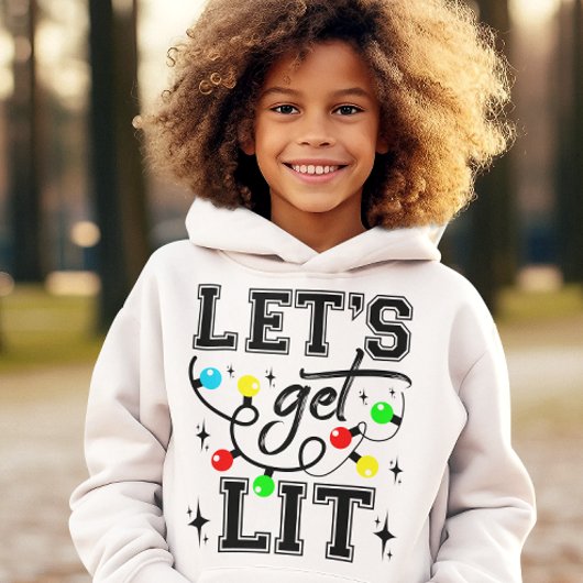 Let's Get Lit Christmasパーティー-おもしろいクリスマスライト