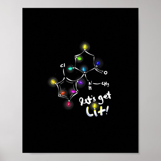 Let's Get Lit Christmas Ketamine ポスター (正面)