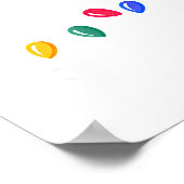 Let's Get Lit Christmas Lights  ポスター (角)