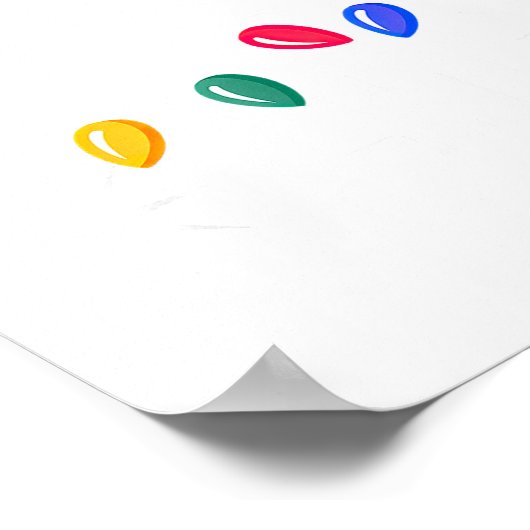 Let's Get Lit Christmas Lights  ポスター (角)