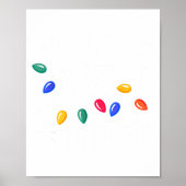 Let's Get Lit Christmas Lights  ポスター (正面)