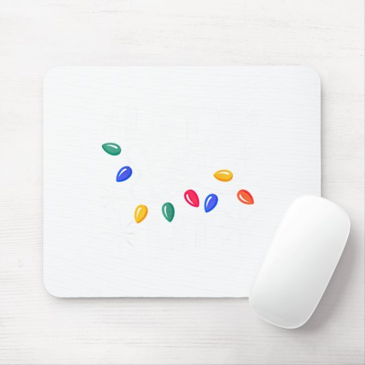 Let's Get Lit Christmas Lights  マウスパッド (マウス)